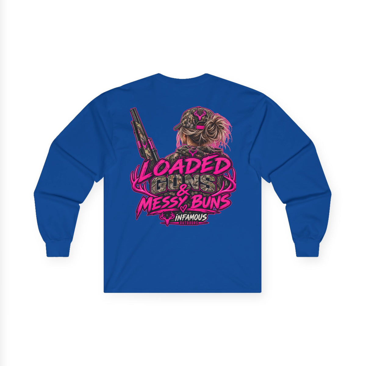 Loaded Guns & Messy Buns-Long Sleeve (Adult)