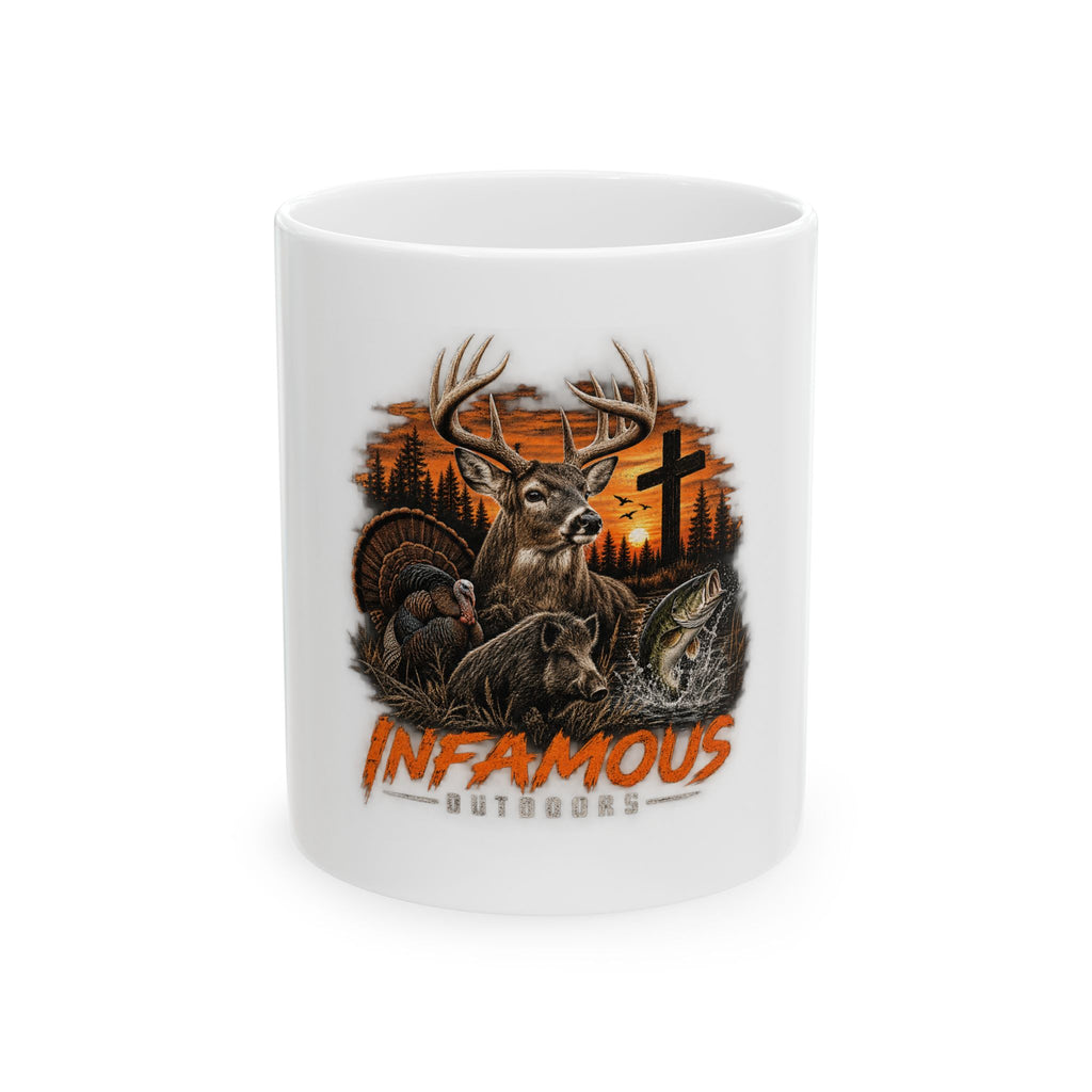 Infamous Outdoors-Ceramic Mug, 11oz