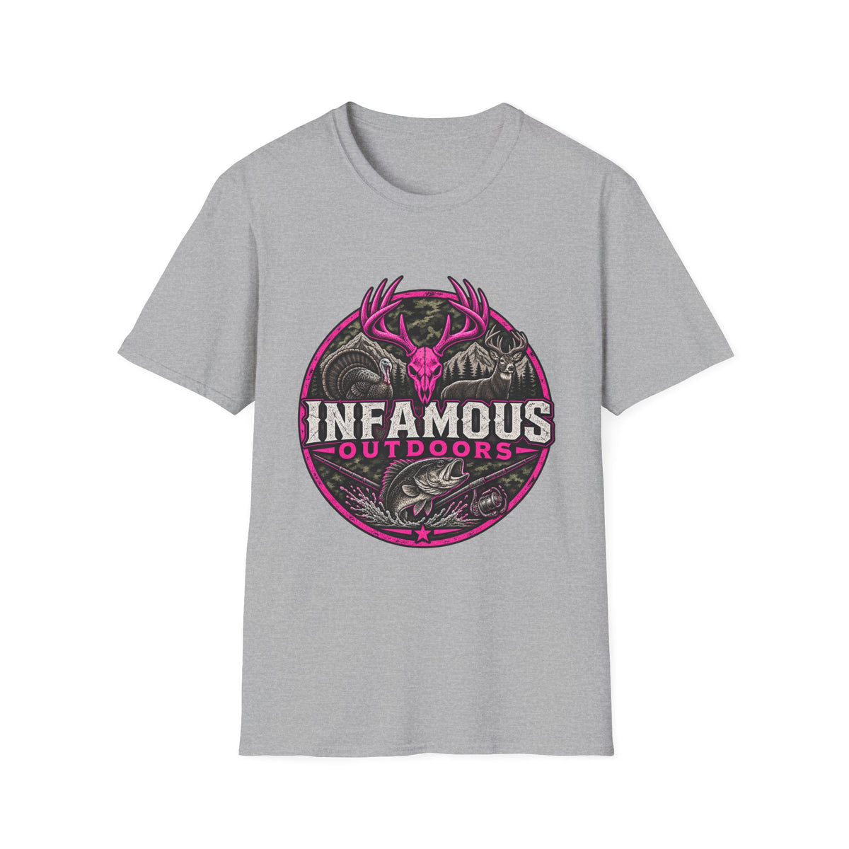 Infamous Logo T-Shirt- (Adult)