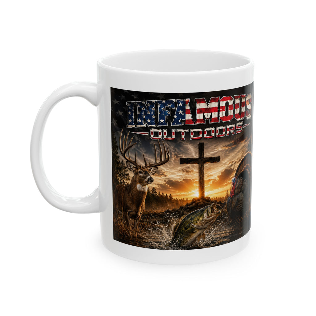 Red,White & Blue 🇺🇸- Ceramic Mug, 11oz