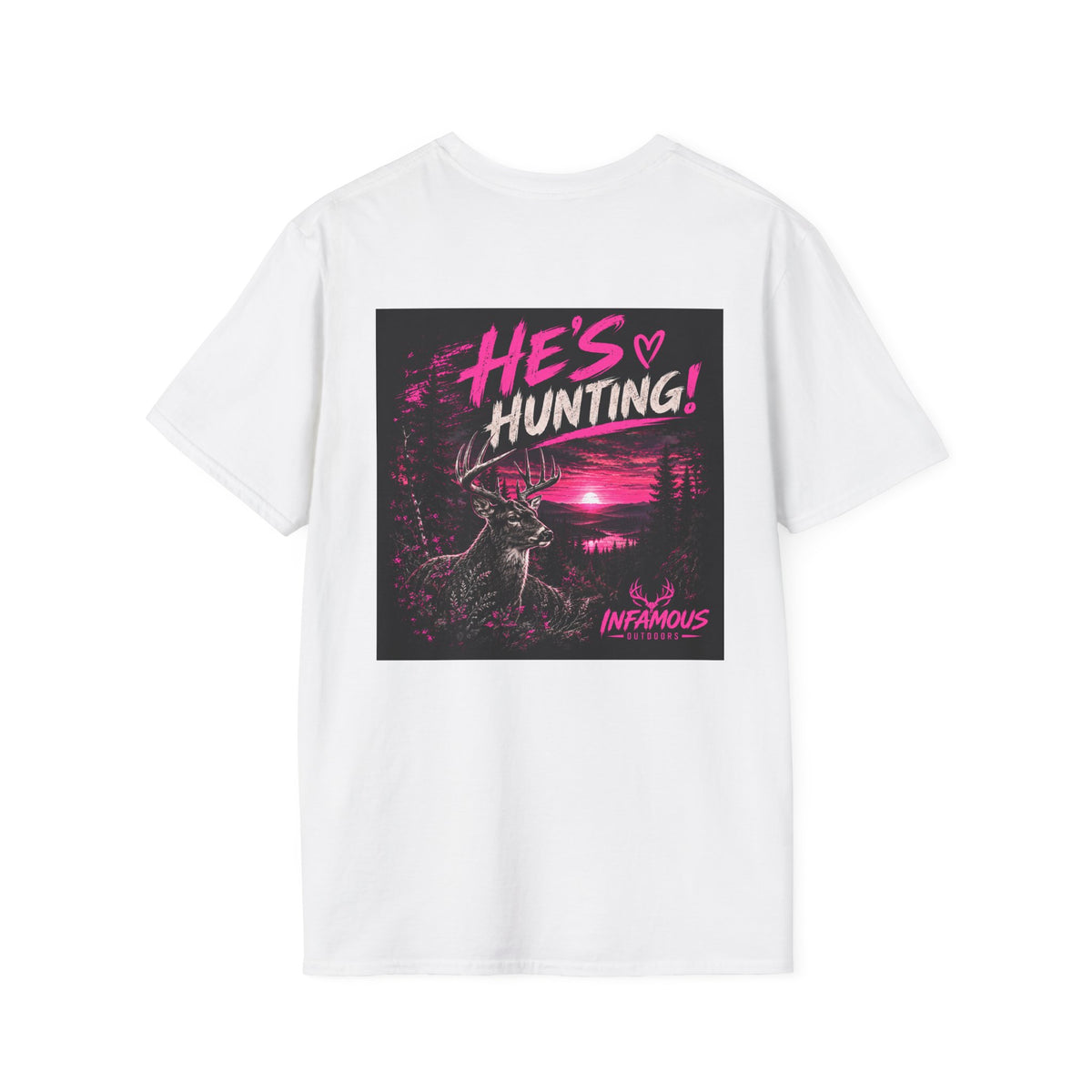 He’s Hunting! T-Shirt- (Adult)