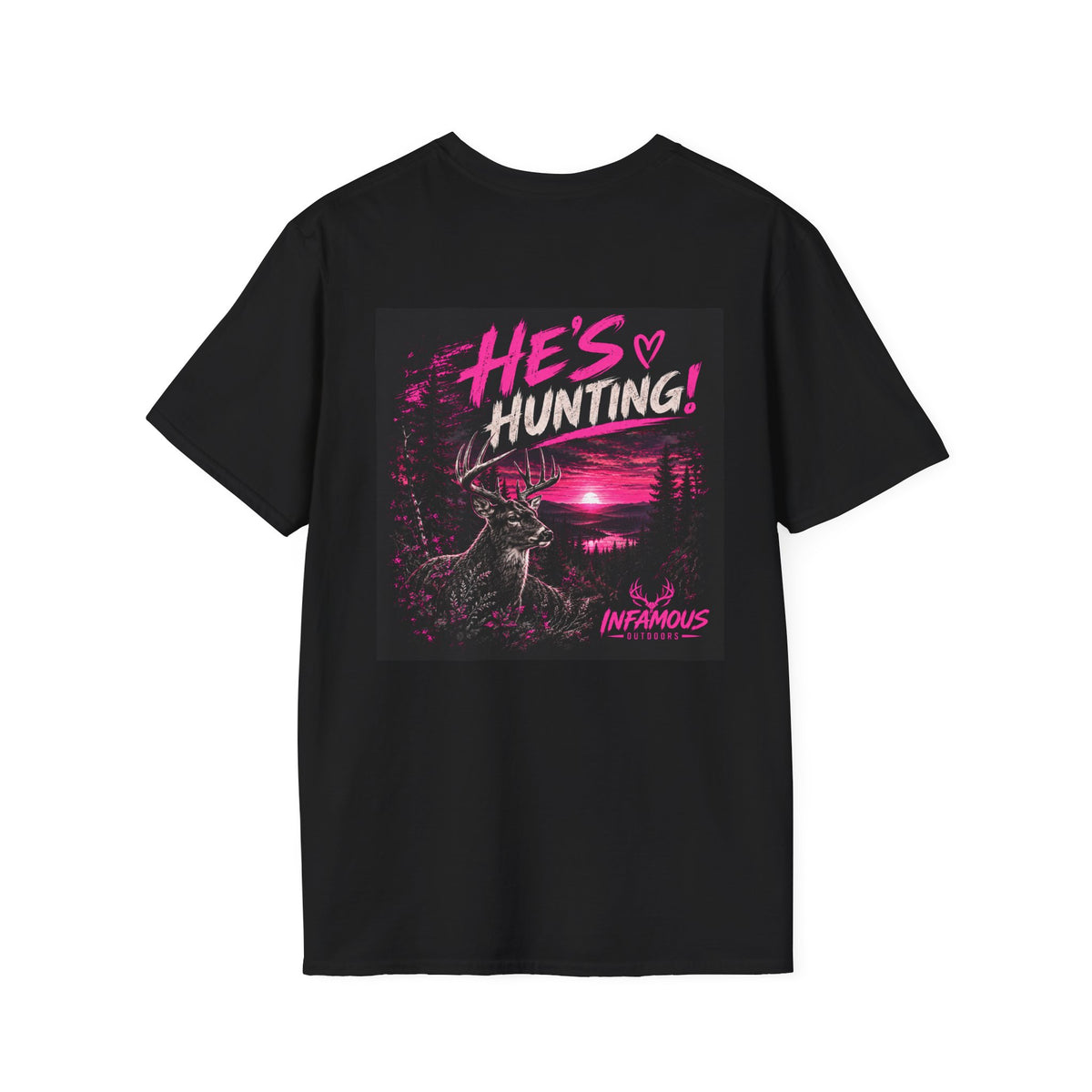 He’s Hunting! T-Shirt- (Adult)